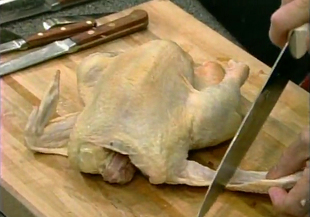 Видео - процесс удаления костей из курицы